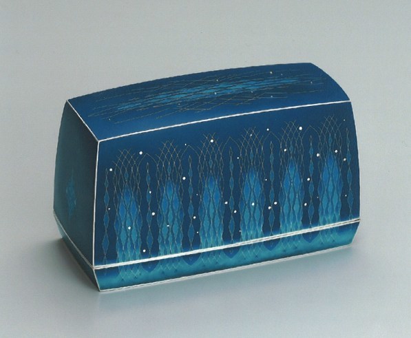 粟根仁志「七宝箱『蛍舞う』」